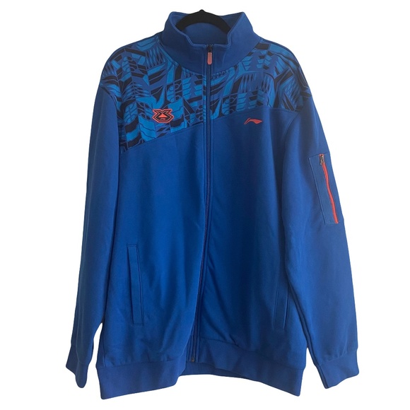 Rare Li-Ning Basketball Zip-Up Athletic Sweater Men’s NWT - Picture 2 of 12